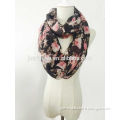 Printed voile scarves crinkle print scarf 100% cotton scarf with OEM service